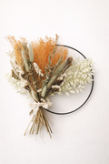 Kit couronne fleurs séchées – Signature moderne