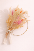 Kit couronne fleurs séchées – Bohème naturelle